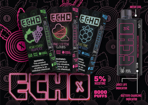 Echo 8k Disposables 5% - 10 Flavors