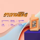 Smok Novo Bar AL9000 5% Nicotine Disposables