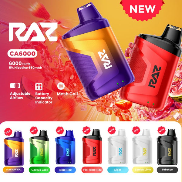RAZ CA6000 Disposable 5%