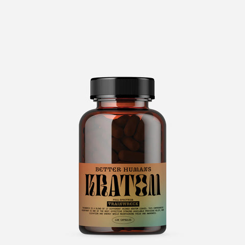 Better Humans Kratom - 120 Capsules - (4) Options