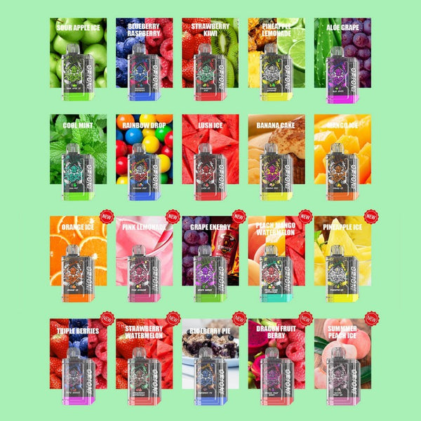 Orion Bar 7500 Disposable 5% & Limited Summer Time Flavors