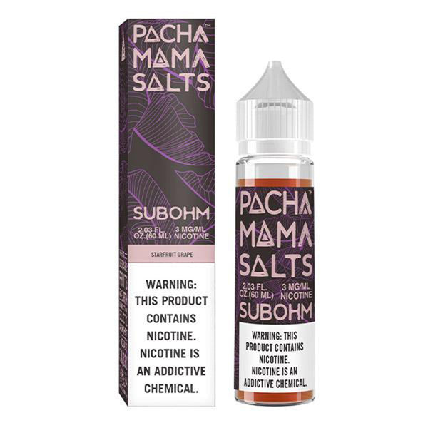 Pachamama Sub Ohm SALT Eliquid 60ml