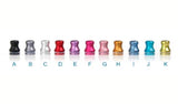 Aluminum Drip Tips #6 (12mm) - WholesaleVapor.com
