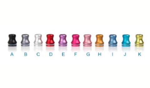 Aluminum Drip Tips #6 (12mm) - WholesaleVapor.com