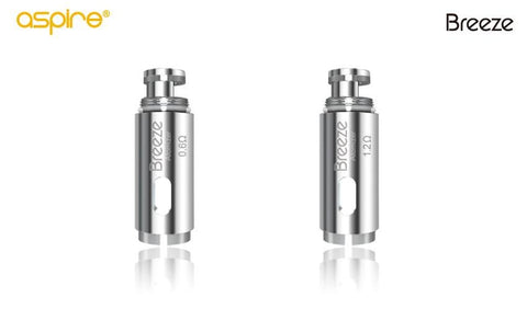 Aspire Breeze Replacement Coils (5 Pack) - WholesaleVapor.com