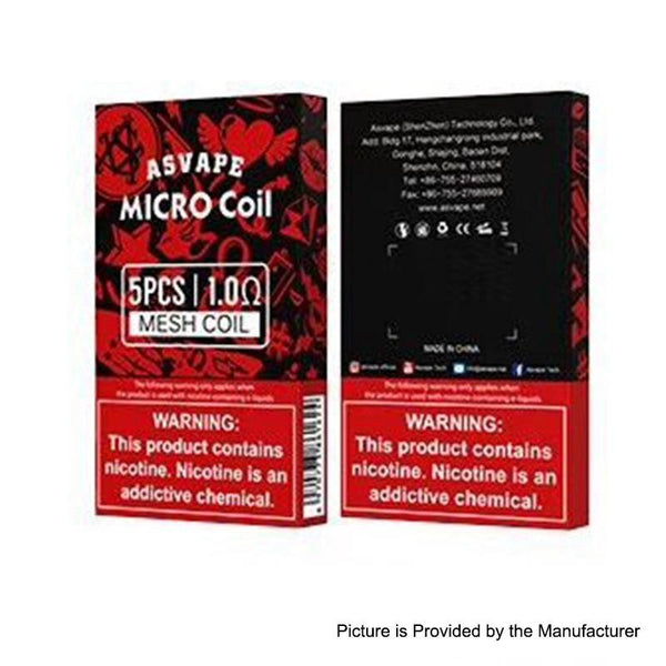 Asvape MICRO Coils (5 Pack) - WholesaleVapor.com
