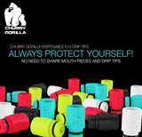Chubby Gorilla Signature 510 Disposable Drip Tip 100 Pack - WholesaleVapor.com