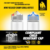 Chubby Gorilla V3 PET Unicorn Bottles - 120ml - 400 Unit Case - WholesaleVapor.com