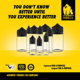 Chubby Gorilla V3 PET Unicorn Bottles - 30ml - Stubby - (1,000 units per case) - WholesaleVapor.com