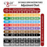 Czar Salt Nicotine Tubes - WholesaleVapor.com