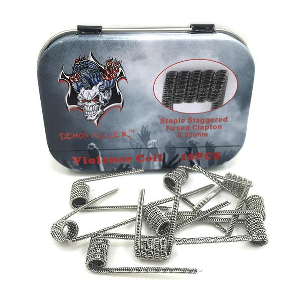 Demon Killer Prebuilt Coil Packs (10 per pack) - WholesaleVapor.com