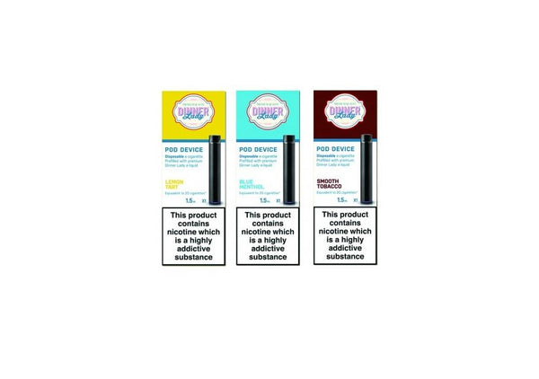 Dinner Lady Disposable E-Cig (Sold Individually) - WholesaleVapor.com