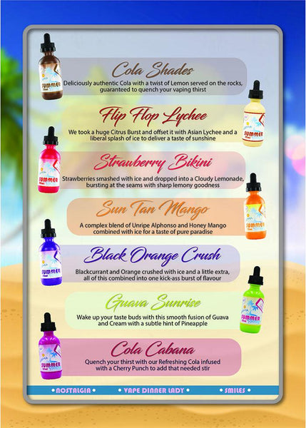 Dinner Lady Summer Holidays 60ml - WholesaleVapor.com