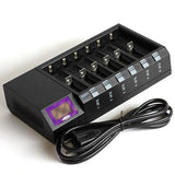 Efest LUC BLU6 LCD Intelligent Charger Newest Release - WholesaleVapor.com