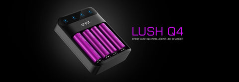 Efest Lush Q4 Charger - WholesaleVapor.com