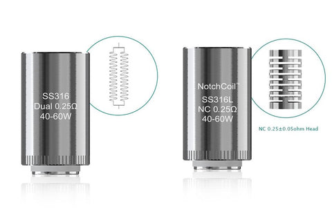 eLeaf Lyche Coils (Dual and Notch) (5 Pack) - WholesaleVapor.com