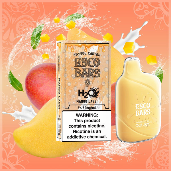 Esco Bars H2O 6000 Puff Disposables - 5% - WholesaleVapor.com