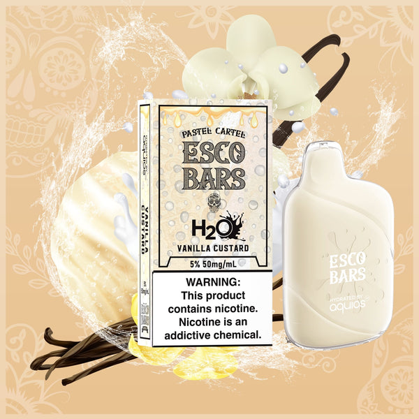Esco Bars H2O 6000 Puff Disposables - 5% - WholesaleVapor.com