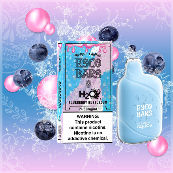 Esco Bars H2O 6000 Puff Disposables - 5% - WholesaleVapor.com