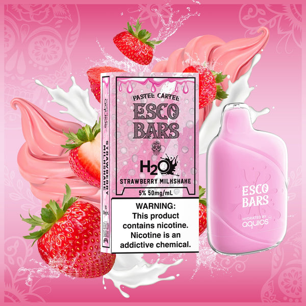 Esco Bars H2O 6000 Puff Disposables - 5% - WholesaleVapor.com