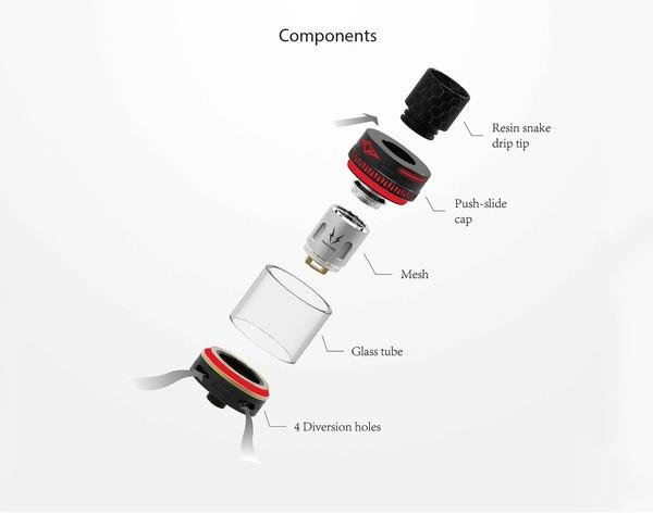 Famovape Fat Baby Mesh Sub Ohm Tank - WholesaleVapor.com
