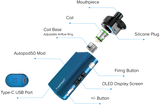 FreeMax Autopod50 Pod Mod Kit - WholesaleVapor.com