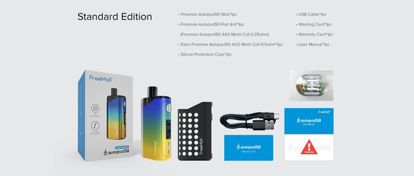 FreeMax Autopod50 Pod Mod Kit - WholesaleVapor.com
