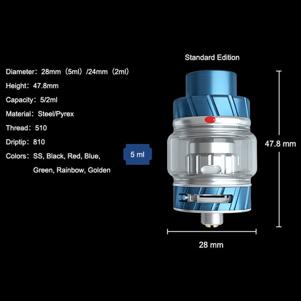 FreeMax FIRELUKE 2 Subohm Tank - Metal Edition - WholesaleVapor.com