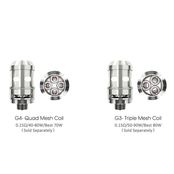Freemax GEMM Disposable G3 Triple Mesh Coil Tank (2 Pack) - WholesaleVapor.com