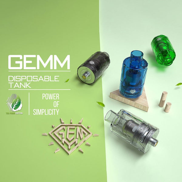 Freemax Gemm Disposable G4 Quad Mesh Coil Tank (2 Pack) - WholesaleVapor.com