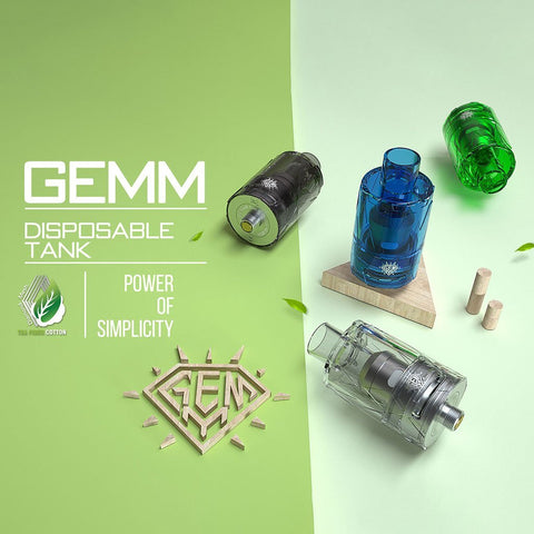 Freemax Gemm Disposable G4 Quad Mesh Coil Tank (2 Pack) - WholesaleVapor.com