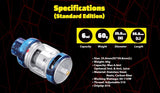 FreeMax Mesh Pro Sub Ohm Tank - Resin Design - WholesaleVapor.com