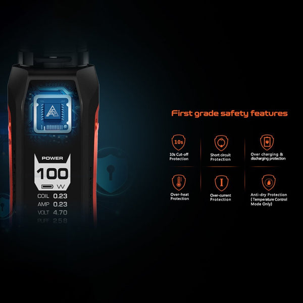 Geek Vape Aegis Solo Box Mod - WholesaleVapor.com