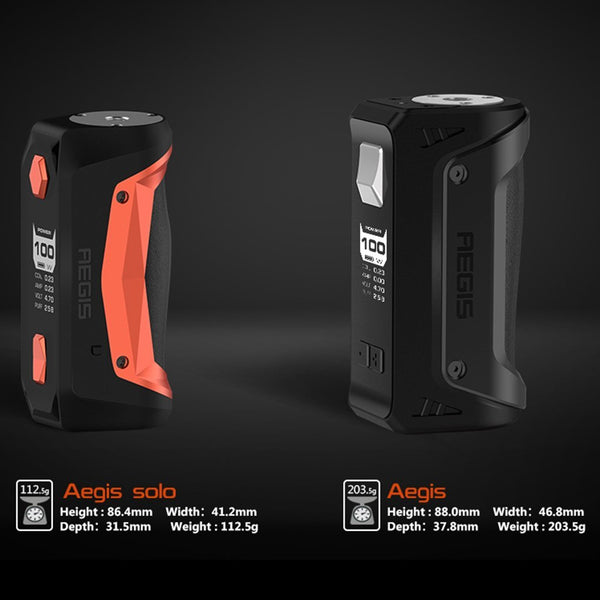 Geek Vape Aegis Solo Box Mod - WholesaleVapor.com