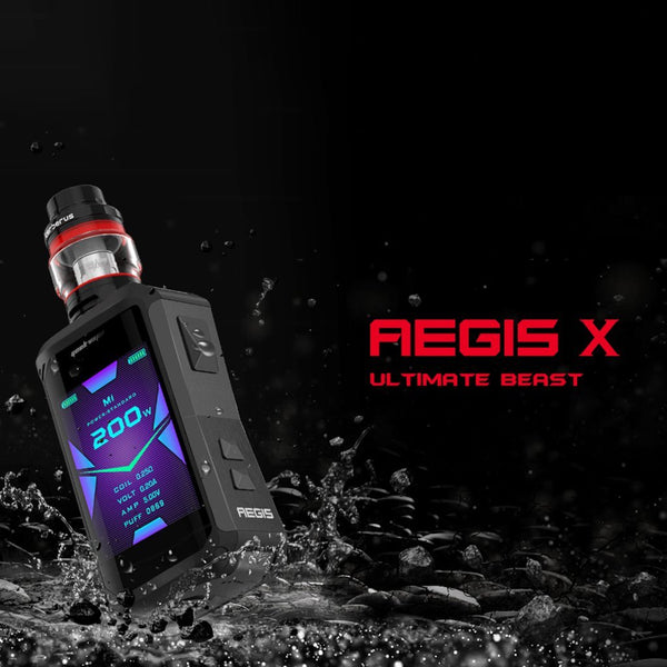 Geek Vape Aegis X Kit w/ Cerberus Tank - WholesaleVapor.com