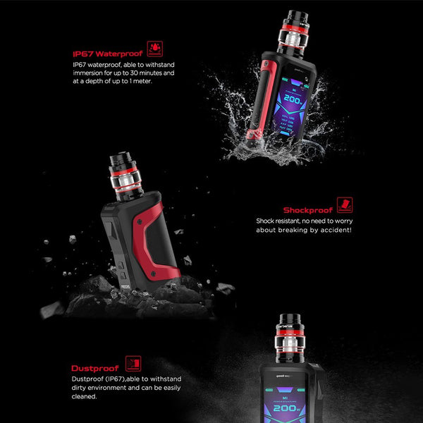 Geek Vape Aegis X Kit w/ Cerberus Tank - WholesaleVapor.com