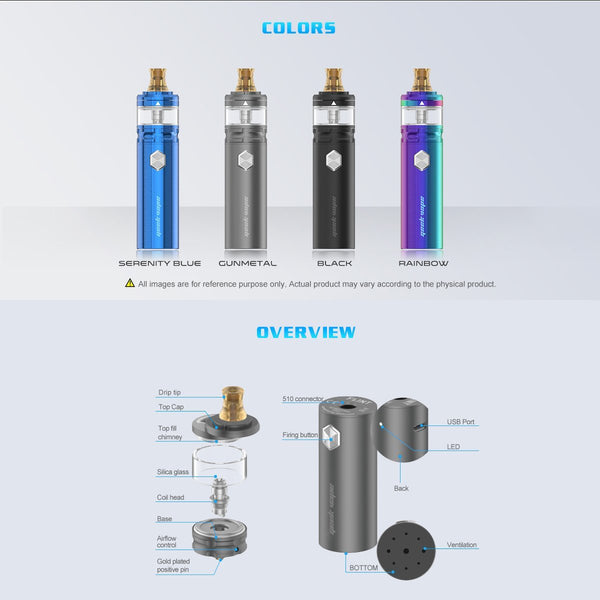 Geek Vape Flint Starter Kit - Clearance - WholesaleVapor.com