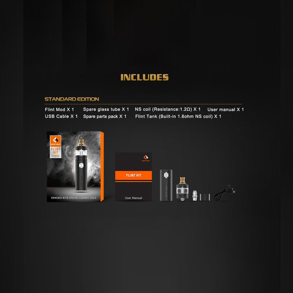 Geek Vape Flint Starter Kit - Clearance - WholesaleVapor.com