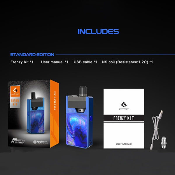 Geek Vape Frenzy Pod System Starter Kit - Clearance - WholesaleVapor.com