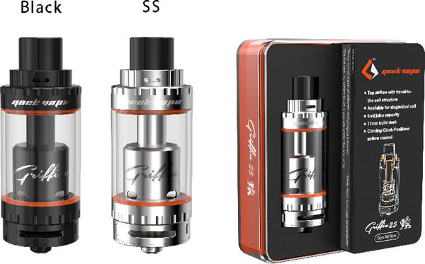 Geek Vape Griffin 25 Top Airflow RTA - WholesaleVapor.com