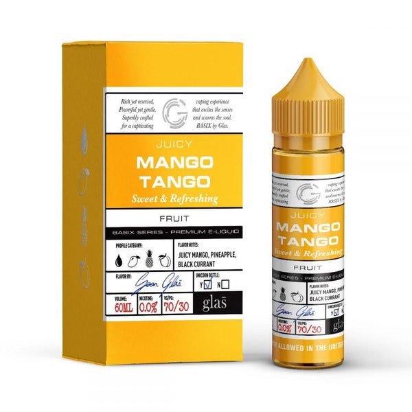 Glas Basix Eliquid 60ml - New Flavors - WholesaleVapor.com