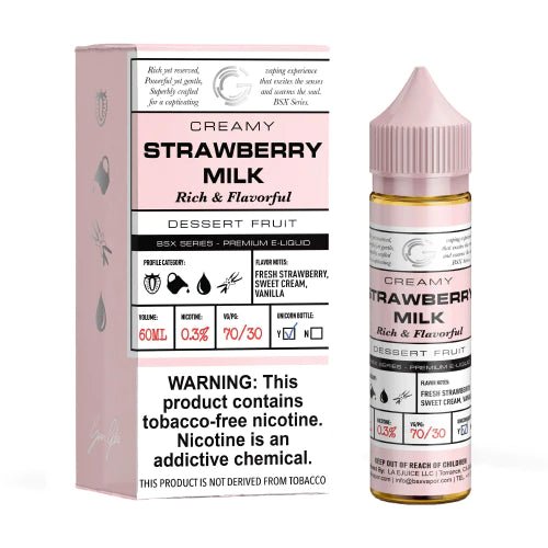 Glas Basix Eliquid 60ml - New Flavors - WholesaleVapor.com