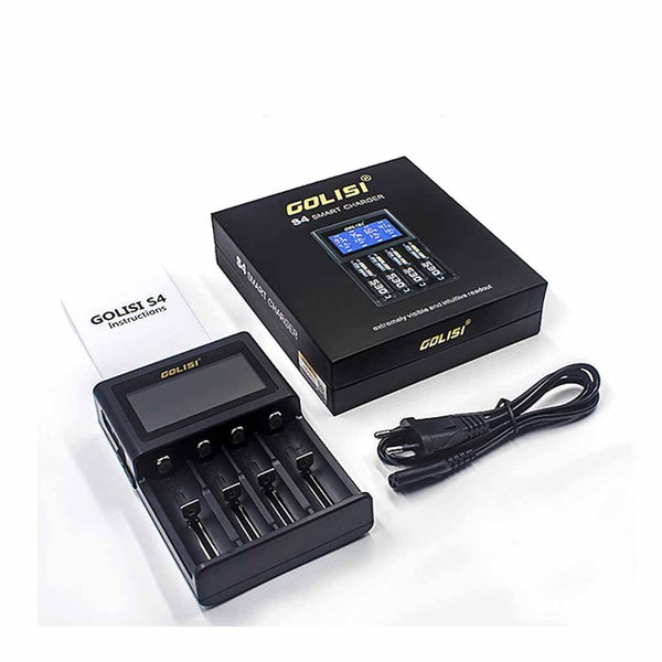 GOLISI S4 Smart Charger - WholesaleVapor.com