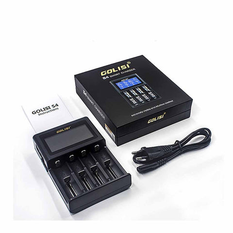 GOLISI S4 Smart Charger - WholesaleVapor.com