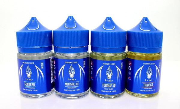 Halo Blue Series Eliquid 60ml - WholesaleVapor.com