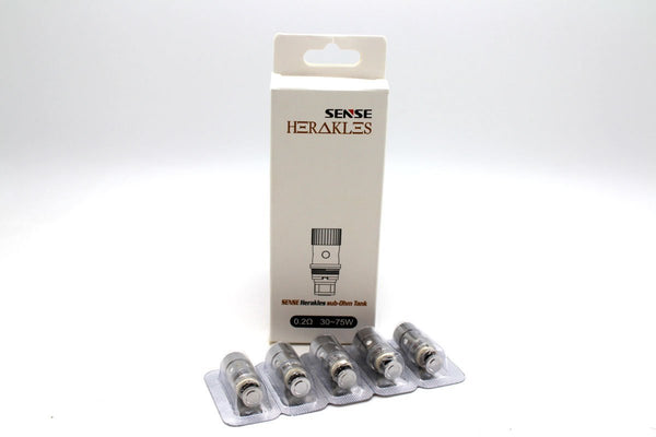 Herakles Tank by Sense Tech Coils (5 pack) - WholesaleVapor.com