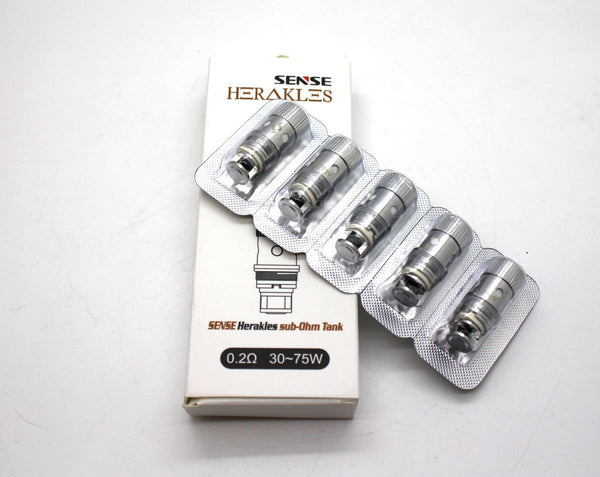 Herakles Tank by Sense Tech Coils (5 pack) - WholesaleVapor.com
