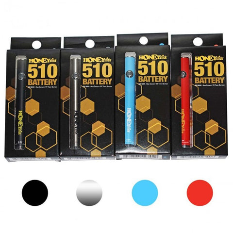 HoneyStick Twist 510 CBD Vape Battery & Charger - WholesaleVapor.com