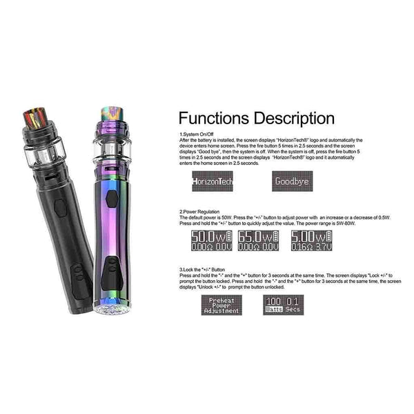 Horizon Falcon King Pen Starter Kit - WholesaleVapor.com