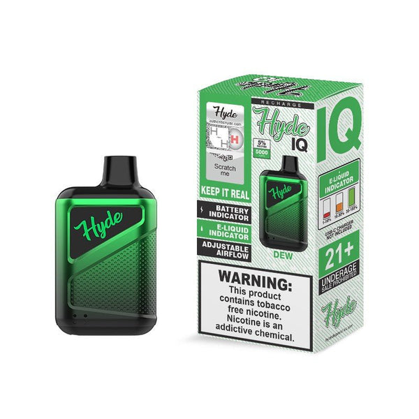 Hyde IQ Recharge - 5000 Puff Disposables - WholesaleVapor.com